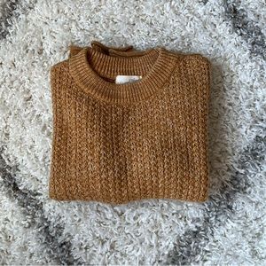 Universal Thread Knit Sweater, Brown, Small